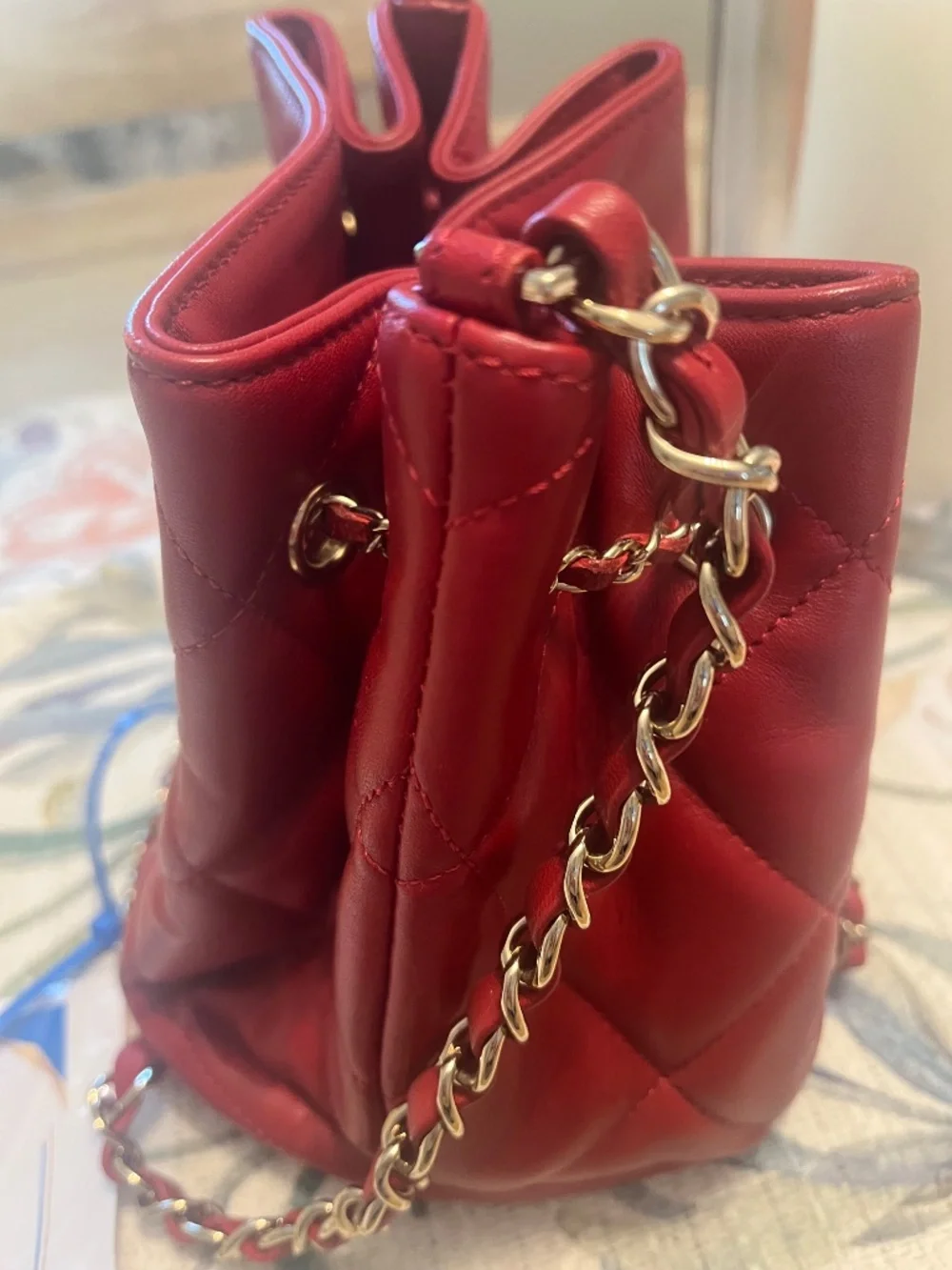 Chanel small bucket bag